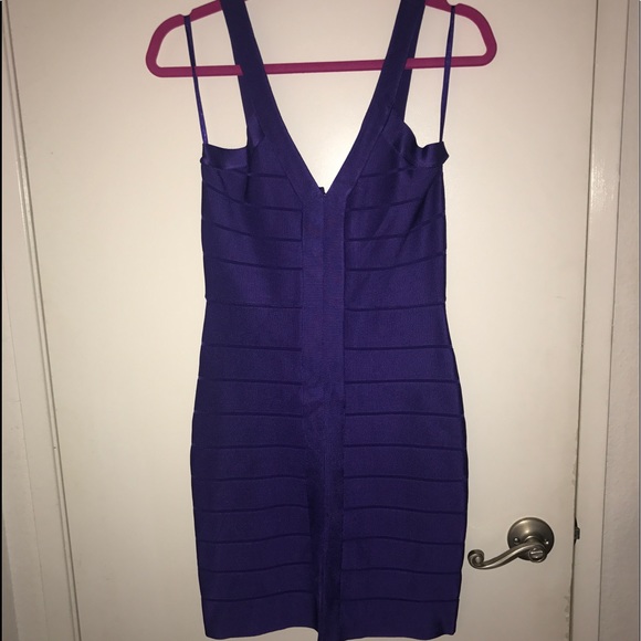 French Connection Foxy Faye V-neck Bandage Dress - Picture 4 of 6